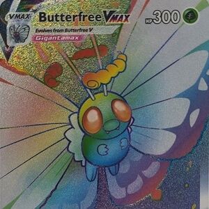 Butterfree VMAX 190/189 Pokemon TCG  Darkness Ablaze Holo Secret Rare